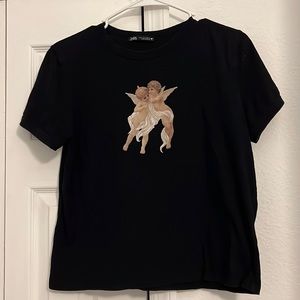Zara cherub tee